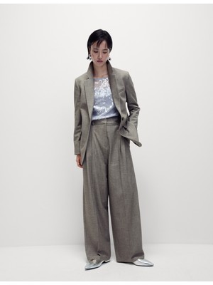 Marks & Spencer Yüksek Bel Wide Leg Pantolon