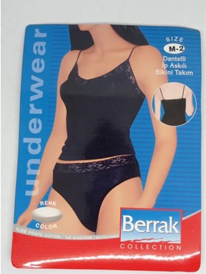 Beruflic 2044 Dantelli Ip Askılı Bikini Tk