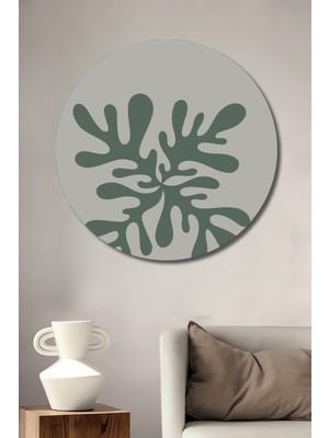 Teona Ahşap Henri Matisse Dekoratif Ahşap Mdf Ev/işyeri Duvar Tablo Yuvarlak Ev/işyeri Duvar Tablo