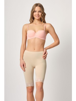 Kapsulavm Ten Mı Emay 3004 Soft Uzun Paça Dantel Boxer