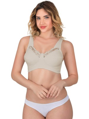 Beruflic Ten Mı Emay 181 B Dantelli Toparlayıcı Cotton Sütyen