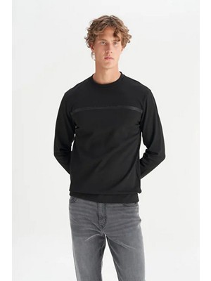 Wrangler Erkek Interlock Erkek Regular Fit Sweatshirt