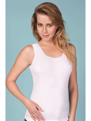 Kapsulavm Berrak Ribana Geniş Askı Kadın Atleti 2020