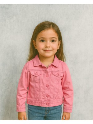 Keskin Bebe Kız Çocuk Kot Ceket