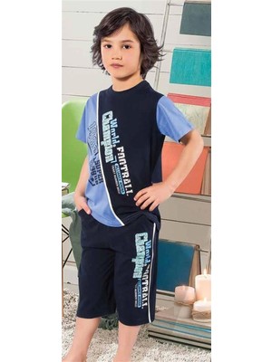 Kapsulavm 5328 Hmd Erkek Çocuk Pijama Takımı