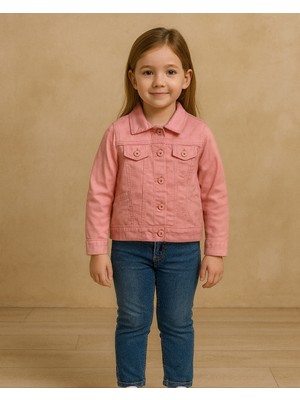 Keskin Bebe Kız Çocuk Kot Ceket
