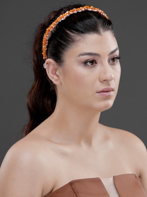 Magic Tiara Kristal Taşlı Zarif Taç – Özel Gün, Nişan, Kına ve Gelin Saç Aksesuarı