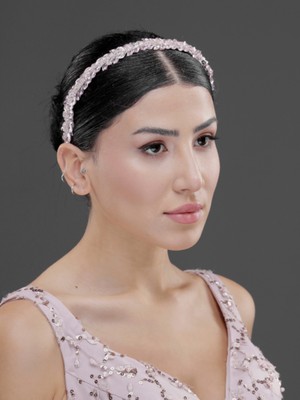 Magic Tiara Kristal Taşlı Zarif Taç – Özel Gün, Nişan, Kına ve Gelin Saç Aksesuarı