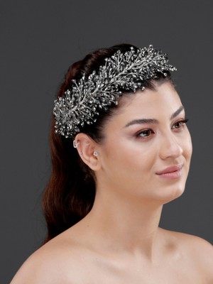 Magic Tiara Kristal Taşlı Zarif Taç – Farklı Renk Seçenekleriyle Özel Gün Saç Aksesuarı
