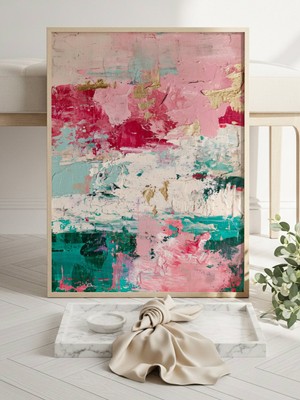 Fuart.Co Sessiz Parıltı Dijital Baskı Poster (Çerçevesiz) SOFU