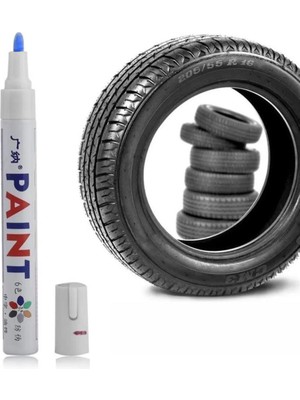 Sunup M101 Mavi Araç Motosiklet Lastik Boya Kalemi