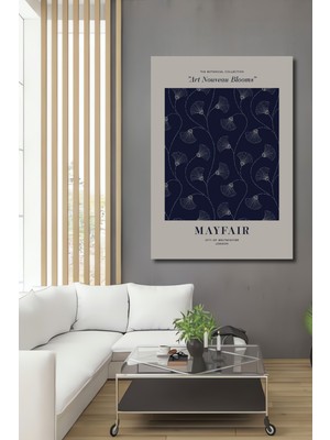 Teona Ahşap Art Nouveau Çiçekleri Ahşap Mdf Dekoratif Ev/işyeri Duvar Tablo Dikdörtgen Ev/işyeri Duvar Tablo