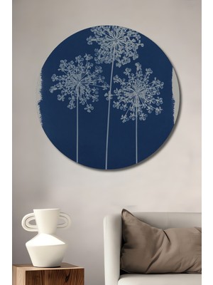 Teona Ahşap Üç Lüle Dekoratif Ahşap Mdf Ev/işyeri Duvar Tablo Yuvarlak Ev/işyeri Duvar Tablo