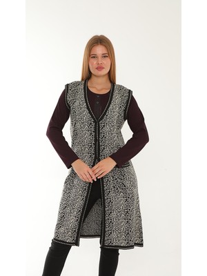 Lanze Ince Triko Uzun Yelek 1513