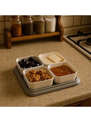 Stillo Pearl 4'lü Kahvaltılık Set