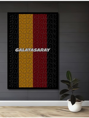Teona Ahşap Çerçeve Görünümlü Sar Kırmızı Takım Ahşap Mdf Dekoratif Ev Duvar Tablo Dikdörtgen Ev Duvar Tablo