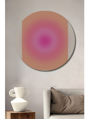 Teona Ahşap Ikizler Burcu Minimalist Ahşap Mdf Dekoratif Ev/işyeri Duvar Tablo Yuvarlak Ev/işyeri Duvar Tablo