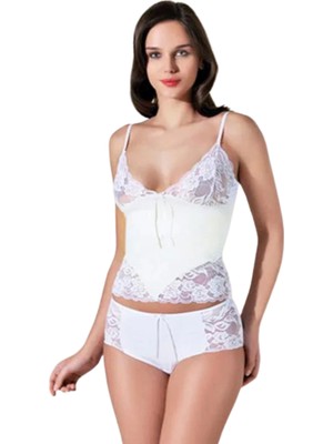 Kapsulavm Göğsü Dantelli Takım B428