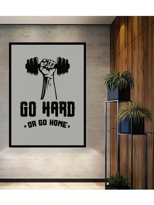 Teona Ahşap Çerçeve Görünümlü Güçlü Fitness Ahşap Mdf Dekoratif Ev Duvar Tablo Dikdörtgen Ev Duvar Tablo