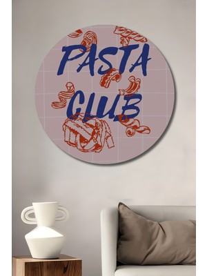 Teona Ahşap Pasta Kulübü Dekoratif Ahşap Mdf Ev/işyeri Duvar Tablo Yuvarlak Ev/işyeri Duvar Tablo