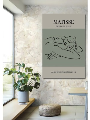 Teona Ahşap Matisse Ilham Dekoratif Ahşap Mdf Ev/işyeri Duvar Tablo Dikdörtgen Ev/işyeri Duvar Tablo