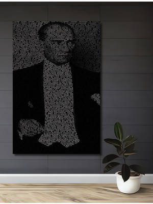 Teona Ahşap Atatürk Ahşap Mdf Dekoratif Ev/işyeri Duvar Tablo Dikdörtgen Ev/işyeri Duvar Tablo