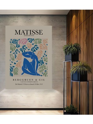 Teona Ahşap Matisse Dekoratif Ahşap Mdf Ev/işyeri Duvar Tablo Dikdörtgen Ev/işyeri Duvar Tablo