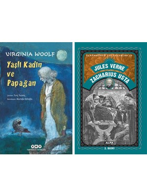 Yapı Kredi Yayınları Yaşlı Kadın ve Papağan + Zacharius Usta