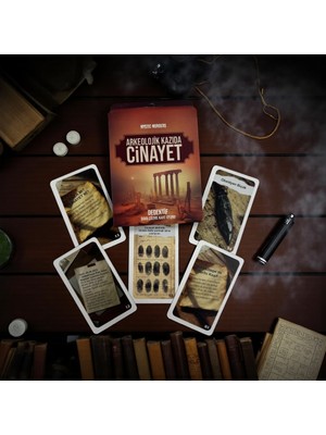 CNS Concept Kartlı Cinayet Çözme Oyunu Arkeolojik Kazıda Cinayet Dosyası