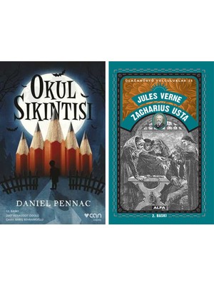 Can Yayınları Okul Sıkıntısı (Yeni Kapak) + Zacharius Usta