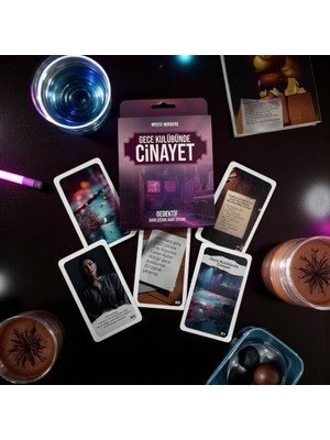 CNS Concept Kartlı Cinayet Çözme Oyunu Gece Kulübünde Cinayet Dosyası