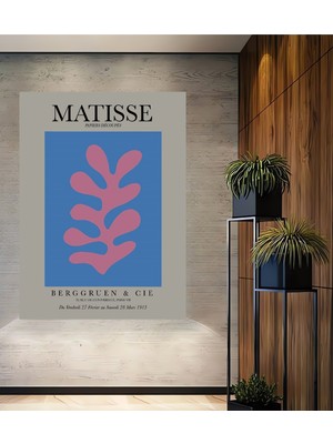 Teona Ahşap Matisse Ilhamlı Dekoratif Ahşap Mdf Ev/işyeri Duvar Tablo Dikdörtgen Ev/işyeri Duvar Tablo