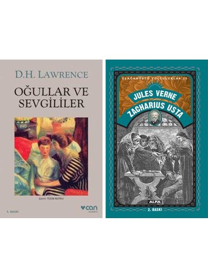 Can Yayınları Oğullar ve Sevgililer + Zacharius Usta