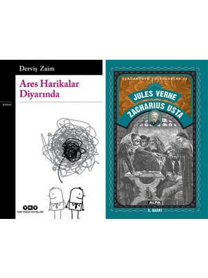 Yapı Kredi Yayınları Ares Harikalar Diyarında + Zacharius Usta