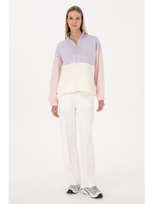 U.S. Polo Assn. Kadın Krem Eşofman Altı 50307761-VR256