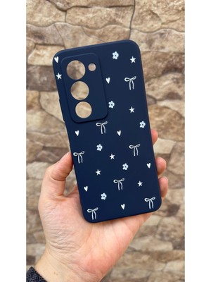 Vip Case Redmi 15 Uyumlu Mini Fiyonk Desenli Darbeye Dayanıklı Silikon Korumalı Rubber Kılıf