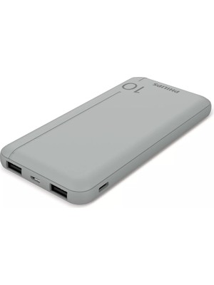 Storemax DLP1812PV 10.000 Mah Powerbank 2xusb-A 2.1A, Usb-C Çıkış, Pd - Gümüş