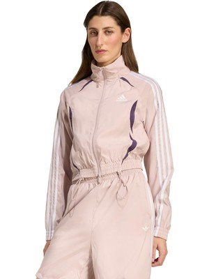 Markali Adidas Slım Tracktop Kadın Pembe Sweatshirt KE9787