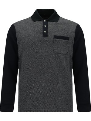 Abdullah Kiğılı A.K POLO YK CEPLİ  SWEATSHIRT - 8683841888253