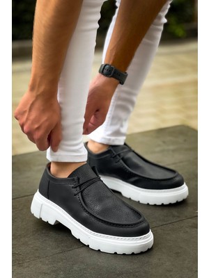 Aesco MN2404 - Cbt Castle Erkek Ayakkabı Sıyah