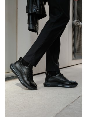 Aesco MN2419 - Fst Erkek Ayakkabı Sıyah