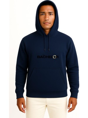 Bahriyeli Collection Kapüşonlu The Bachelorette Göğüs Tasarımlı Unisex Sweatshirt