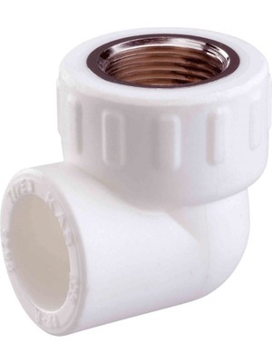 Pvc Boru Pprc Iç Dişli Dirsek 25X1/2'' 10 Adet