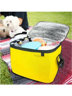Termos Çanta  Piknik Çantası Buz Aküsü Hediyeli 40LT