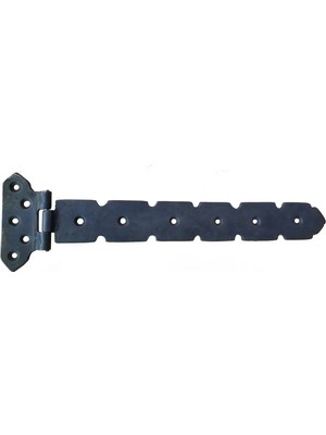 Antika Tarz Dekoratif Pirinç Kuyruklu Lama Menteşe  103X380 Mm, Oksit