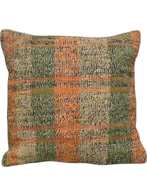 Kilim Antik El Dokuma Kilim Kırlent Yastık Kılıfı 0241 - Yeni - Çok Renkli