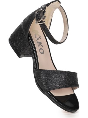 Kiko Kids Alexa Günlük Kız Çocuk 4 cm Topuklu Sandalet Abiye Ayakkabı