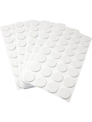 Trend Kulp 28 mm Yapışkanlı Mobilya Ayağı Keçesi Zemin Koruyucu Masa Sandalye Parke Koruma Pedi (84’lü Paket)