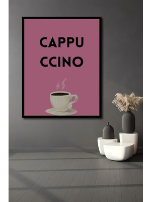 Teona Ahşap Çerçeve Görünümlü Kahve Sevgi Dolu Ahşap Mdf Dekoratif Ev Duvar Tablo Dikdörtgen Ev Duvar Tablo