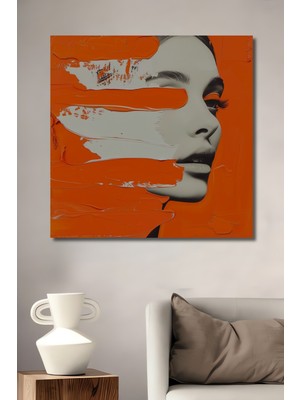 Teona Ahşap Bohem Soyut Sanat Portre Ahşap Mdf Dekoratif Ev/işyeri Duvar Tablo Dikdörtgen Ev/işyeri Duvar Tablo
